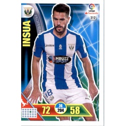 Insua Leganés 212 Adrenalyn XL La Liga 2016-17