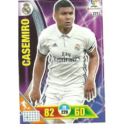 Casemiro Real Madrid 222 Adrenalyn XL La Liga 2016-17