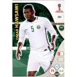 Omar Hawsawi Arabia Saudí 210 Adrenalyn XL Russia 2018 