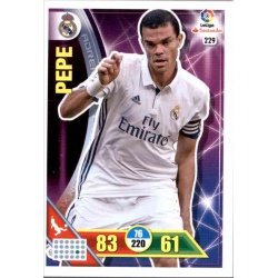 Pepe Real Madrid 229 Adrenalyn XL La Liga 2016-17