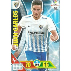 Juan Carlos Málaga 247 Adrenalyn XL La Liga 2016-17