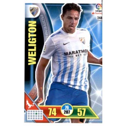 Weligton Málaga 248 Adrenalyn XL La Liga 2016-17