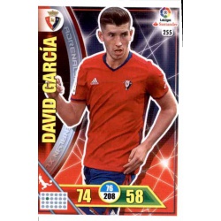 David García Osasuna 255 Adrenalyn XL La Liga 2016-17