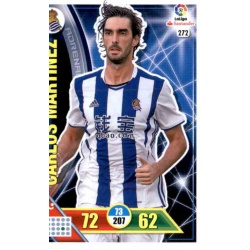 Carlos Martínez Real Sociedad 272 Adrenalyn XL La Liga 2016-17