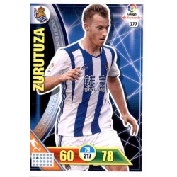 Zurutuza Real Sociedad 277 Adrenalyn XL La Liga 2016-17