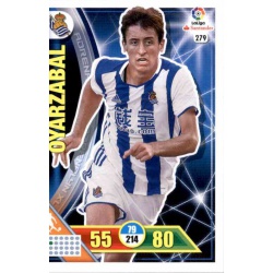 Oyarzabal Real Sociedad 279 Adrenalyn XL La Liga 2016-17