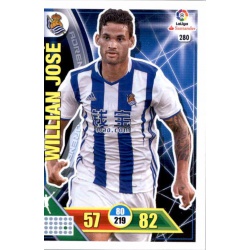 Willian José Real Sociedad 280 Adrenalyn XL La Liga 2016-17