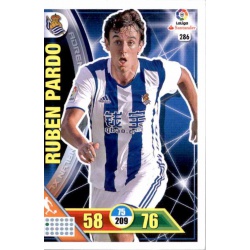 Rubén Pardo Real Sociedad 286 Adrenalyn XL La Liga 2016-17