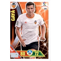 Gayà Valencia 329 Adrenalyn XL La Liga 2016-17