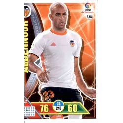 Abdennour Valencia 338 Adrenalyn XL La Liga 2016-17