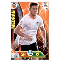 Medrán Valencia 340 Adrenalyn XL La Liga 2016-17