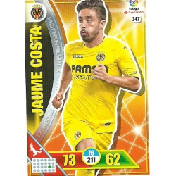 Jaume Costa Villarreal 347 Adrenalyn XL La Liga 2016-17