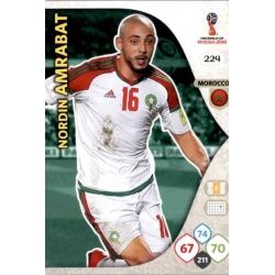 Nordin Amrabat Marruecos 224 Adrenalyn XL Russia 2018 