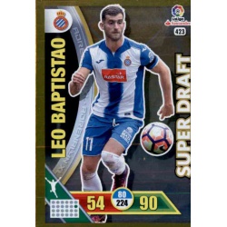 Leo Baptistao - Espanyol Super Draft 423 Adrenalyn XL La Liga 2016-17