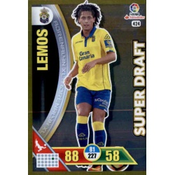 Lemos - Las Palmas Super Draft 424 Adrenalyn XL La Liga 2016-17