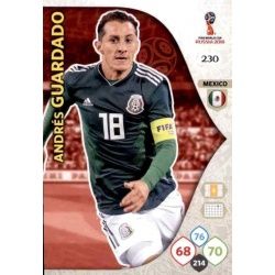 Andrés Guardado Méjico 230 Adrenalyn XL World Cup 2018 