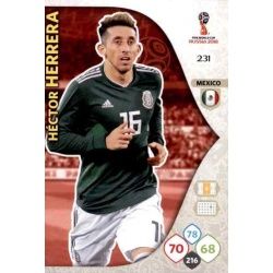 Héctor Herrera Méjico 231 Adrenalyn XL World Cup 2018 