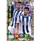 Willian José / Vela - Real Sociedad Dúos Imparables 440 Adrenalyn XL La Liga 2016-17