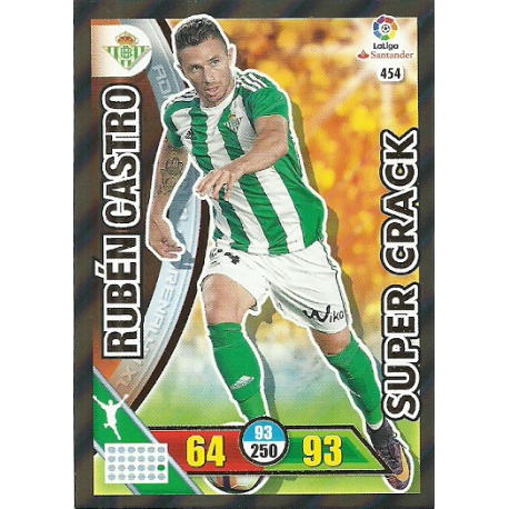 Rubén Castro - Betis Súper Cracks 454 Adrenalyn XL La Liga 2016-17