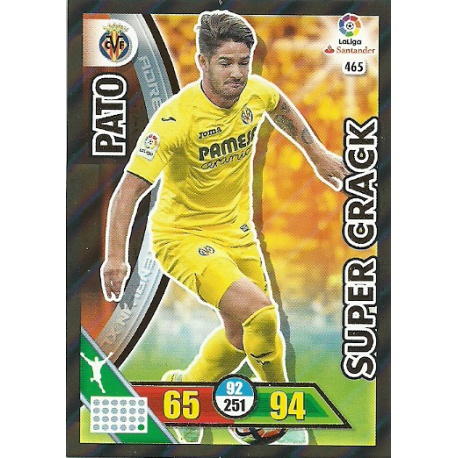 Pato - Villarreal Súper Cracks 465 Adrenalyn XL La Liga 2016-17