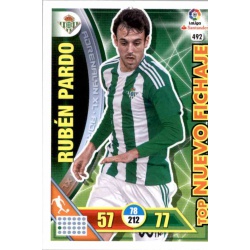 Rubén Pardo Top Nuevo Fichaje 492 Adrenalyn XL La Liga 2016-17