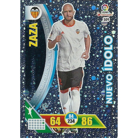 Zaza Nuevo Ídolo 509 Adrenalyn XL La Liga 2016-17