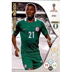 Wilfred Ndidi Nigeria 240 Adrenalyn XL Russia 2018 