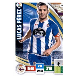 Lucas Pérez Deportivo 101 Adrenalyn XL La Liga 2015-16