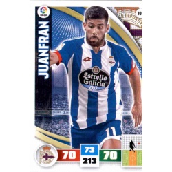 Juanfran Deportivo 105 Adrenalyn XL La Liga 2015-16