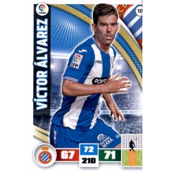 Víctor Álvarez Espanyol 135 Adrenalyn XL La Liga 2015-16