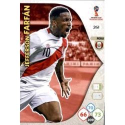 Jefferson Farfán Perú 261 Adrenalyn XL Russia 2018 