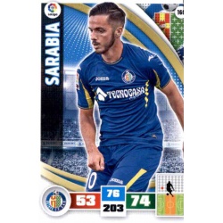 Sarabia Getafe 160 Adrenalyn XL La Liga 2015-16