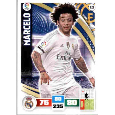 Marcelo Real Madrid 221 Adrenalyn XL La Liga 2015-16