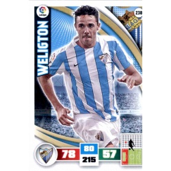 Weligton Málaga 238 Adrenalyn XL La Liga 2015-16