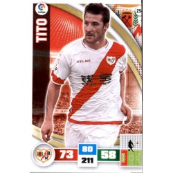 Tito Rayo Vallecano 254 Adrenalyn XL La Liga 2015-16