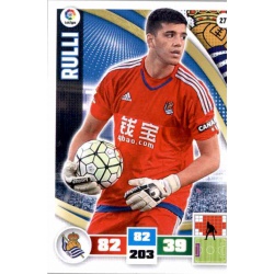 Rulli Real Sociedad 271 Adrenalyn XL La Liga 2015-16