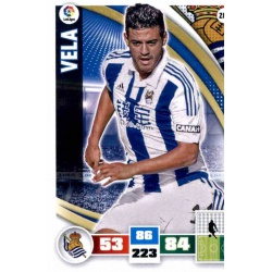 Vela Real Sociedad 280 Adrenalyn XL La Liga 2015-16