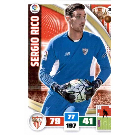 Sergio Rico Sevilla 300 Adrenalyn XL La Liga 2015-16