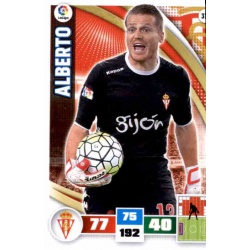 Alberto Sporting 318 Adrenalyn XL La Liga 2015-16