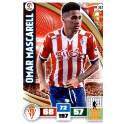 Omar Mascarell Sporting 322 Adrenalyn XL La Liga 2015-16