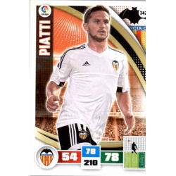 Piatti Valencia 342 Adrenalyn XL La Liga 2015-16