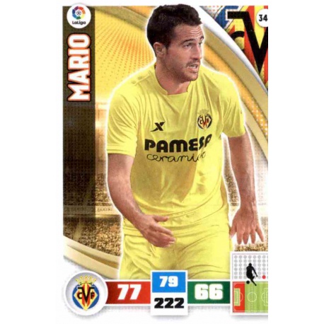 Mario Villarreal 344 Adrenalyn XL La Liga 2015-16