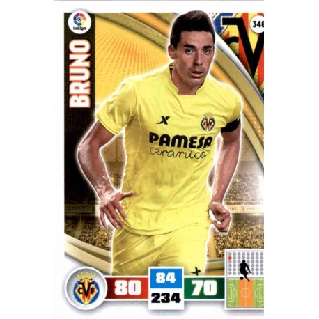 Bruno Villarreal 348 Adrenalyn XL La Liga 2015-16