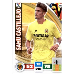 Samu Castillejo Villarreal 350 Adrenalyn XL La Liga 2015-16