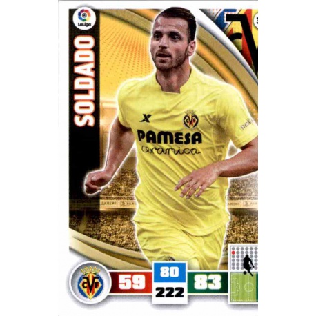 Soldado Villarreal 353 Adrenalyn XL La Liga 2015-16