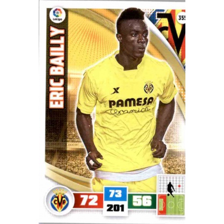 Eric Bailly Villarreal 355 Adrenalyn XL La Liga 2015-16