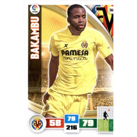 Bakambu Villarreal 360 Adrenalyn XL La Liga 2015-16