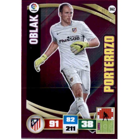 Oblak Porterazo 362 Adrenalyn XL La Liga 2015-16