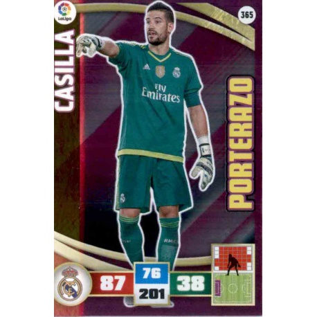 Casilla Porterazo 365 Adrenalyn XL La Liga 2015-16