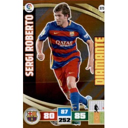 Sergi Roberto Diamante 373 Adrenalyn XL La Liga 2015-16